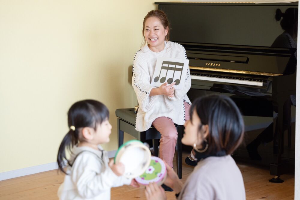 和泉市のリトミック・英語リトミック教室　風景