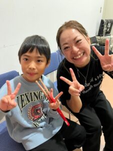 和泉市の音楽教室 発表会の舞台裏の様子3